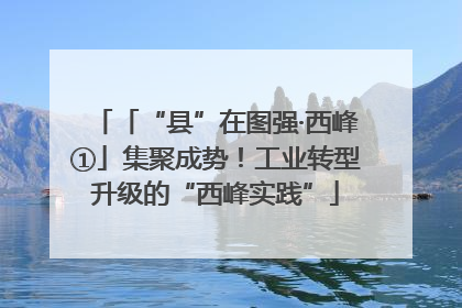 「“县”在图强·西峰①」集聚成势！工业转型升级的“西峰实践”