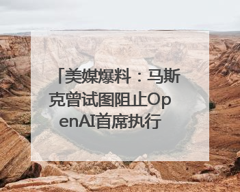 美媒爆料：马斯克曾试图阻止OpenAI首席执行官奥尔特曼在中东的AI交易