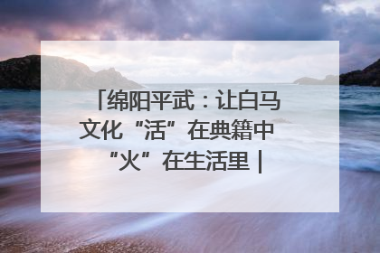 绵阳平武：让白马文化“活”在典籍中 “火”在生活里｜新闻发布最前线