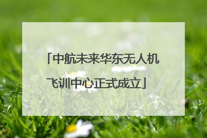 中航未来华东无人机飞训中心正式成立