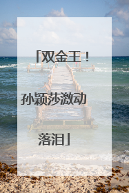 双金王！孙颖莎激动落泪