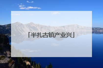 半扎古镇产业兴