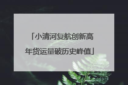 小清河复航创新高 年货运量破历史峰值