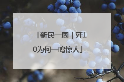 新民一周｜歼10为何一鸣惊人