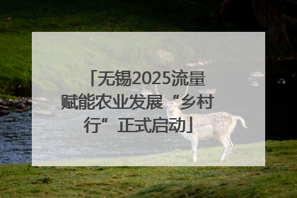 无锡2025流量赋能农业发展“乡村行”正式启动