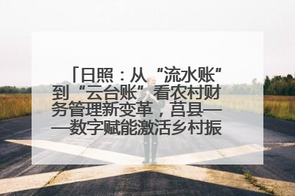 日照：从“流水账”到“云台账”看农村财务管理新变革，莒县——数字赋能激活乡村振兴“一池春水”