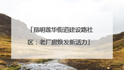 昆明莲华街道建设路社区：老厂房焕发新活力