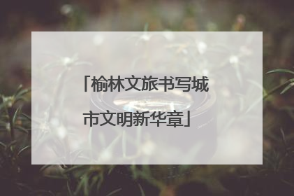 榆林文旅书写城市文明新华章