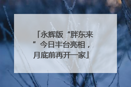 永辉版“胖东来”今日丰台亮相，月底前再开一家