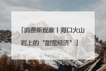 消费新观察丨海口火山岩上的“甜蜜经济”