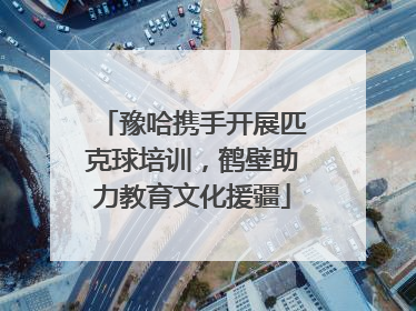 豫哈携手开展匹克球培训，鹤壁助力教育文化援疆