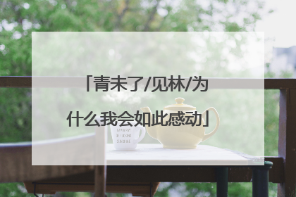 青未了/见林/为什么我会如此感动