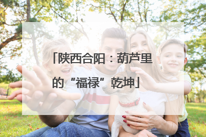 陕西合阳：葫芦里的“福禄”乾坤